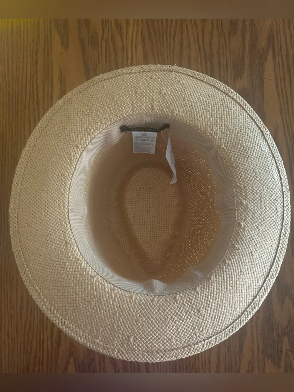Banana Republic lightweight straw